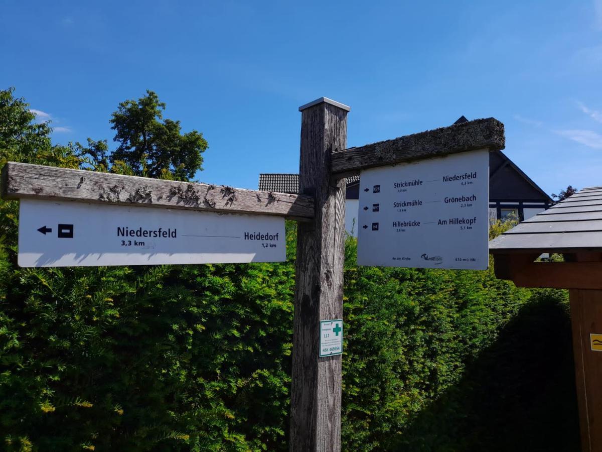 Haus Konthe, Appartement 温特贝格 外观 照片